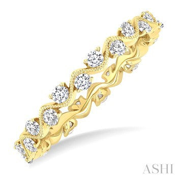 14 Karat Diamond Eternity Band