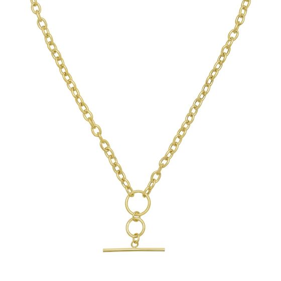 14 Karat Oval Link Necklace