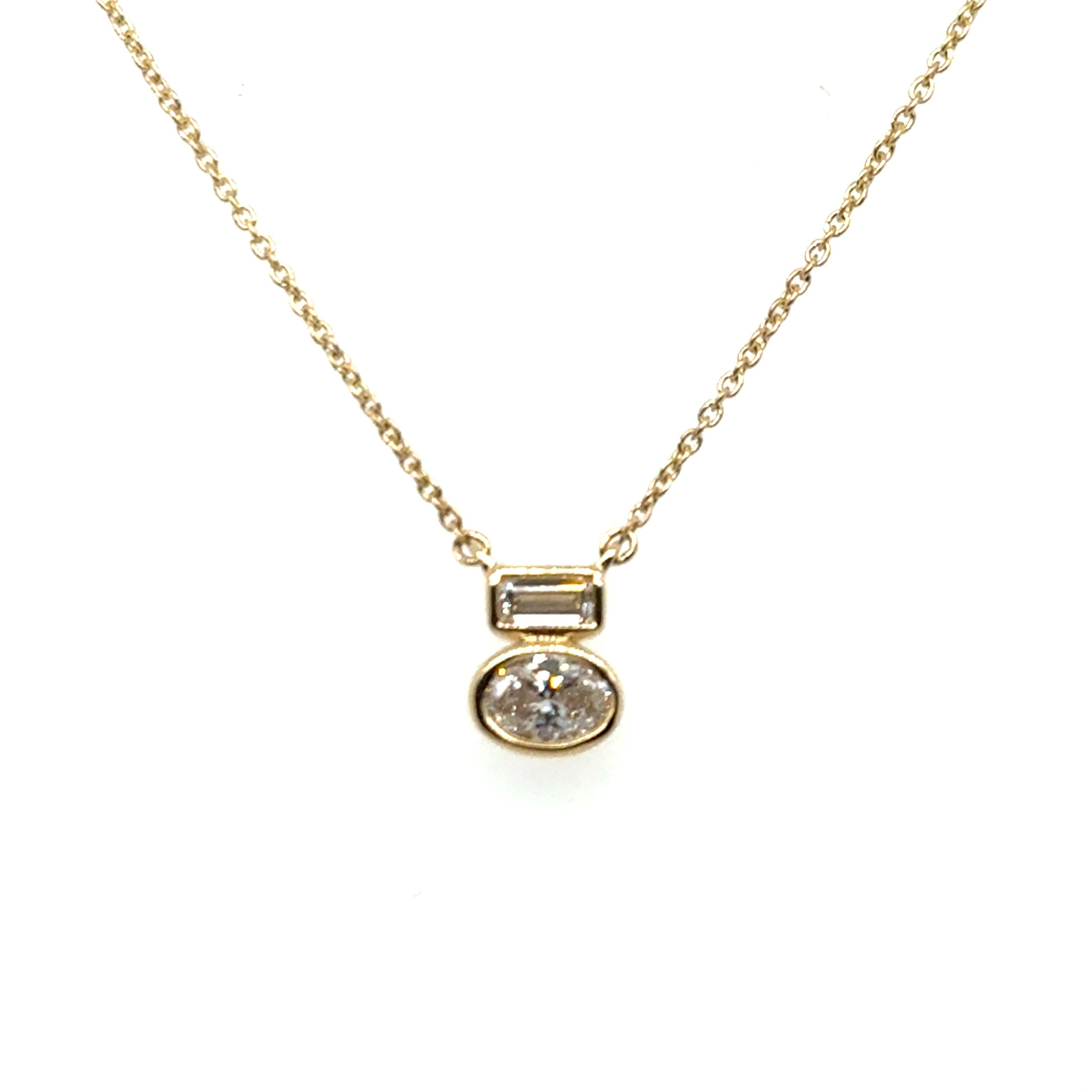 14 Karat Diamond Pendant