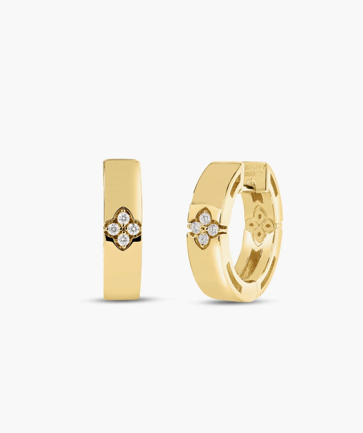 18 Karat Diamond Earrings