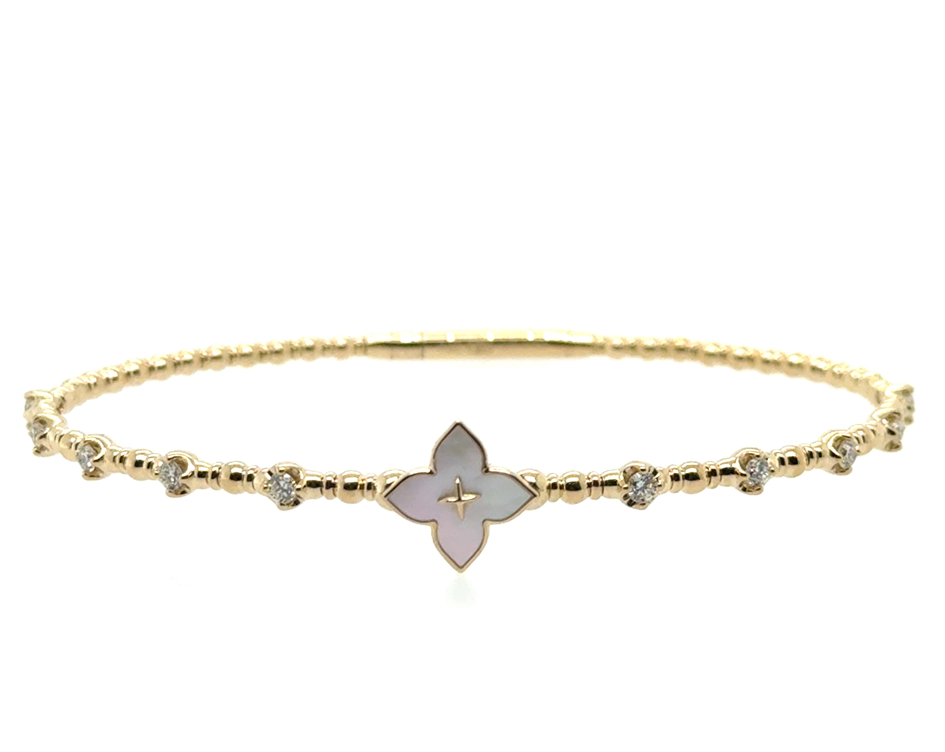 14 Karat Diamond Flexie Bracelet