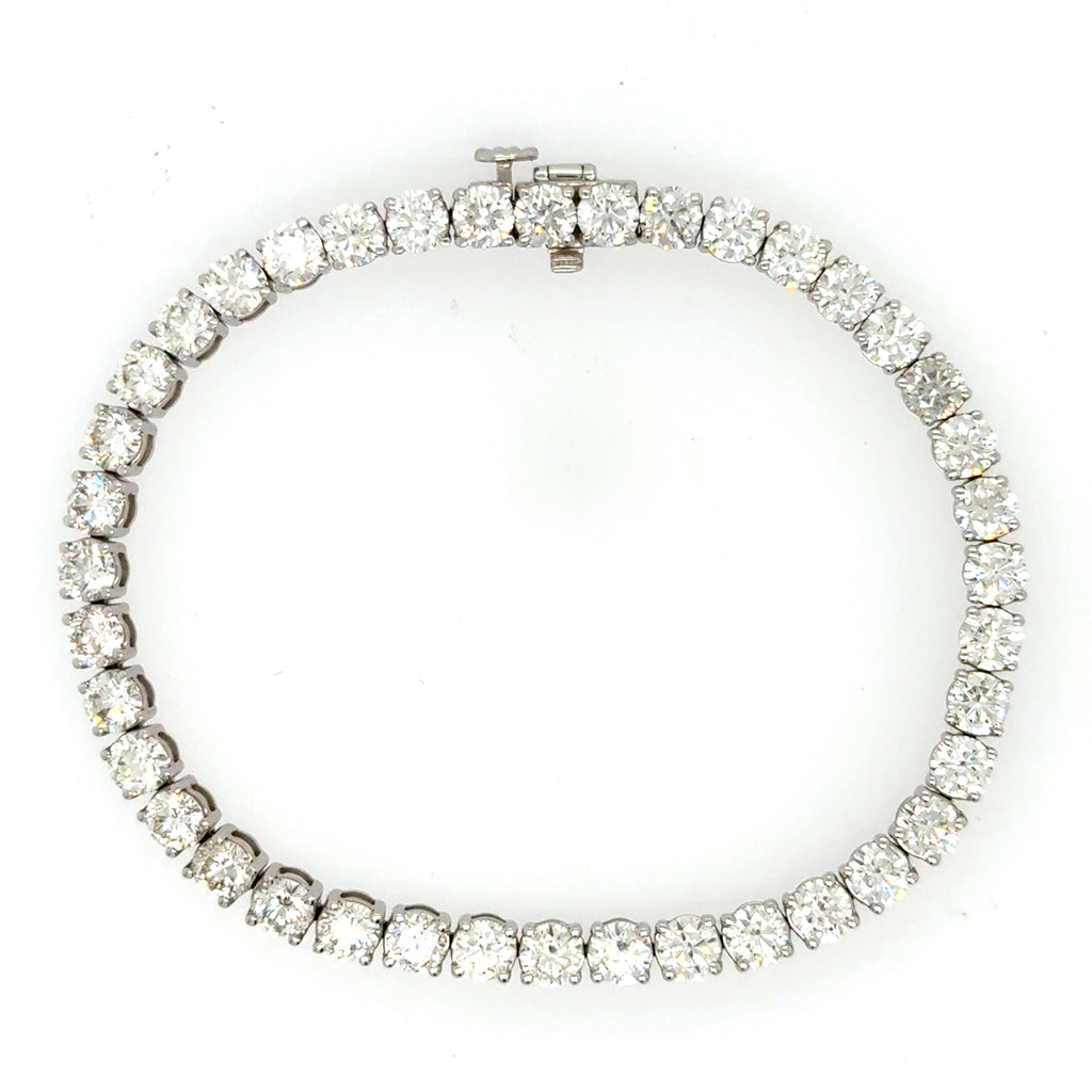 14 Karat Diamond Tennis Bracelet