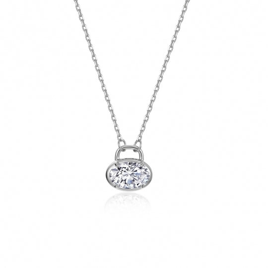 Sterling Silver Cubic Zirconia Pendant