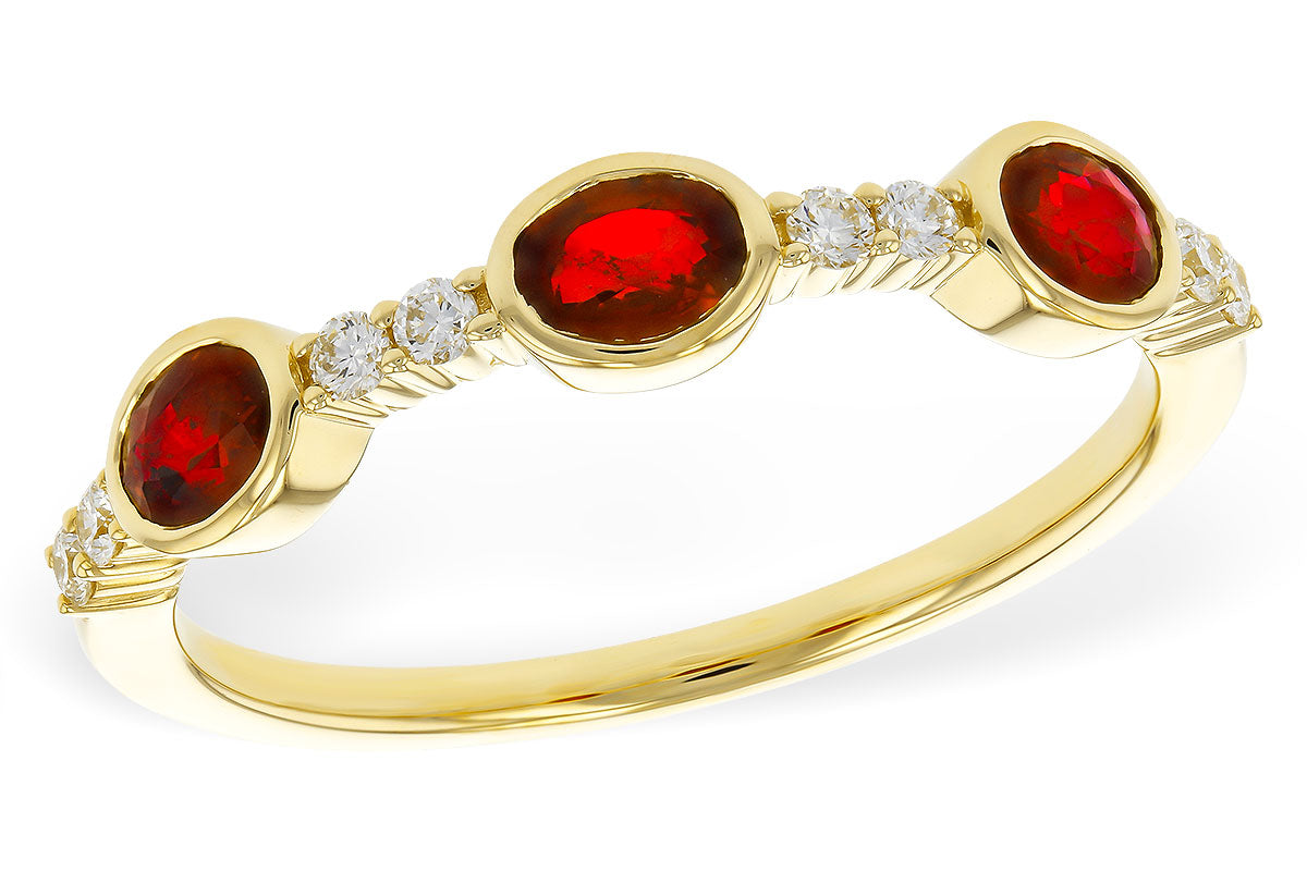 14 Karat Rubies Ring