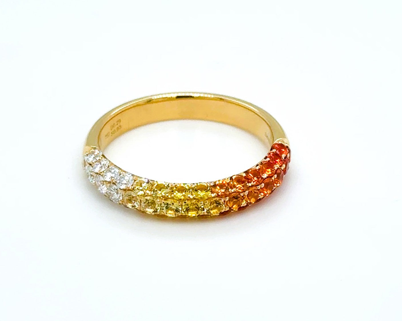 18 Karat Sapphires Ring