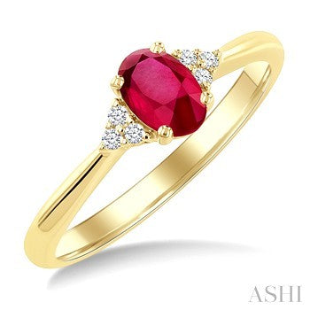 10 Karat Ruby Ring