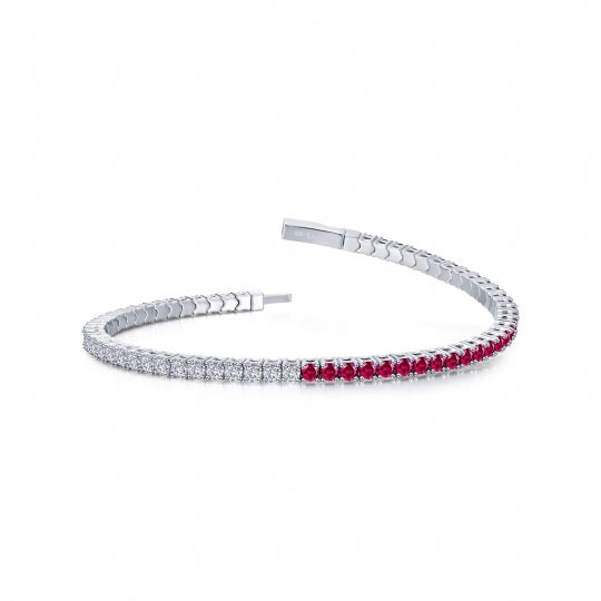 Sterling Silver Cubic Zirconia Bracelet