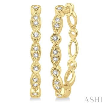 10 Karat Diamond Earrings - Ashi Diamonds LLC