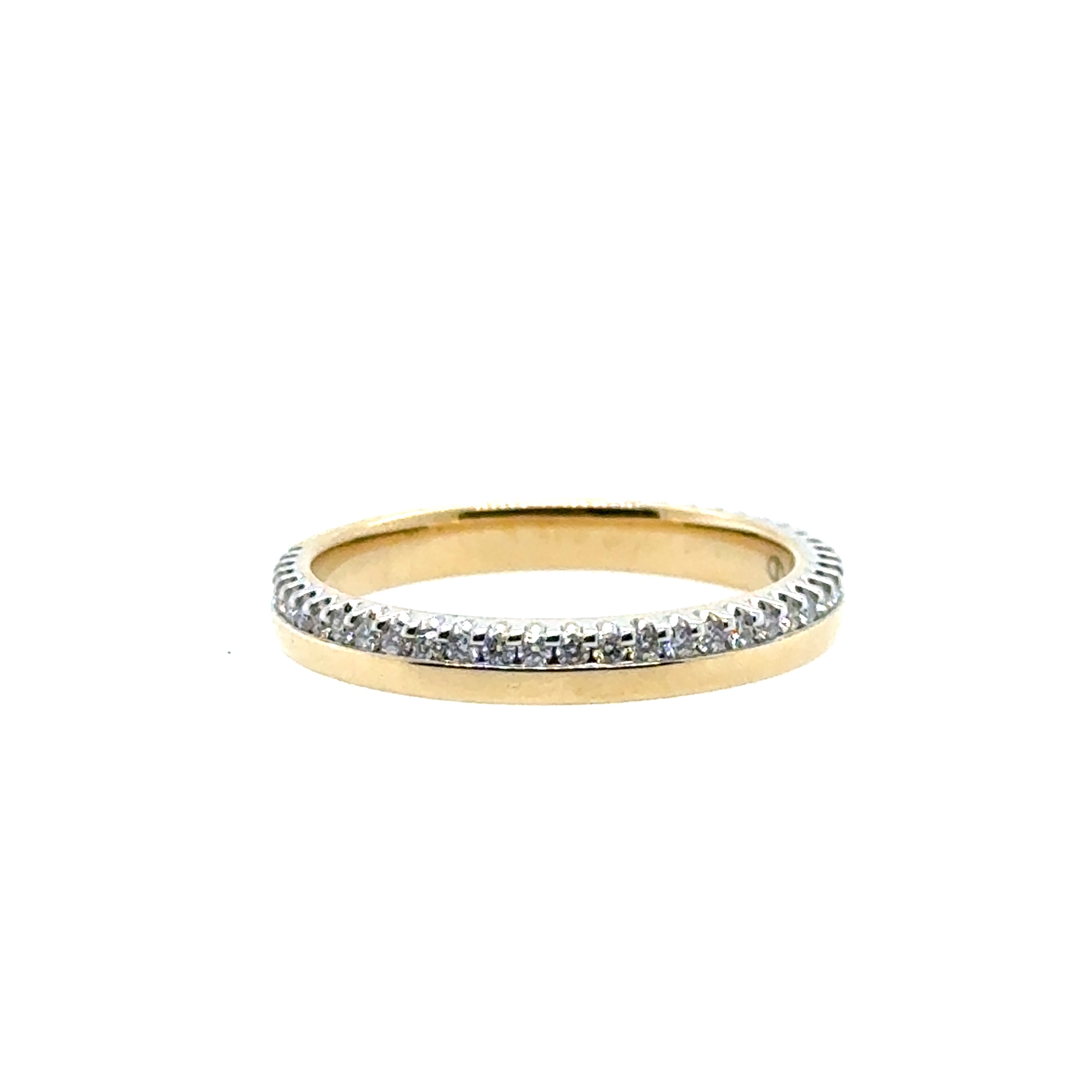 14 Karat Diamond Wedding Band