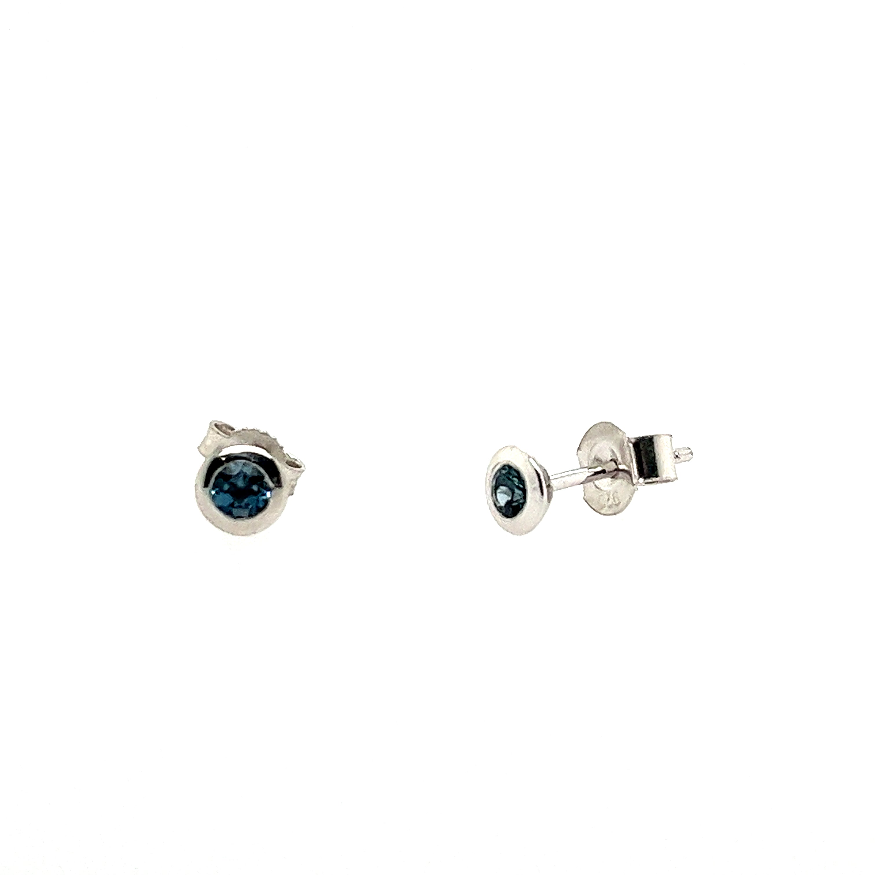 Sterling Silver Iolites Earrings