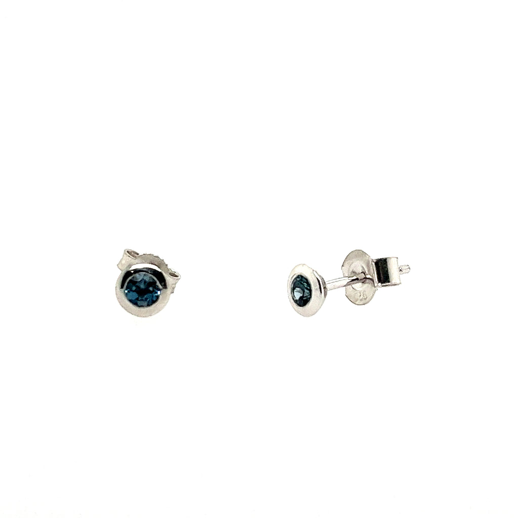 Sterling Silver Iolites Earrings