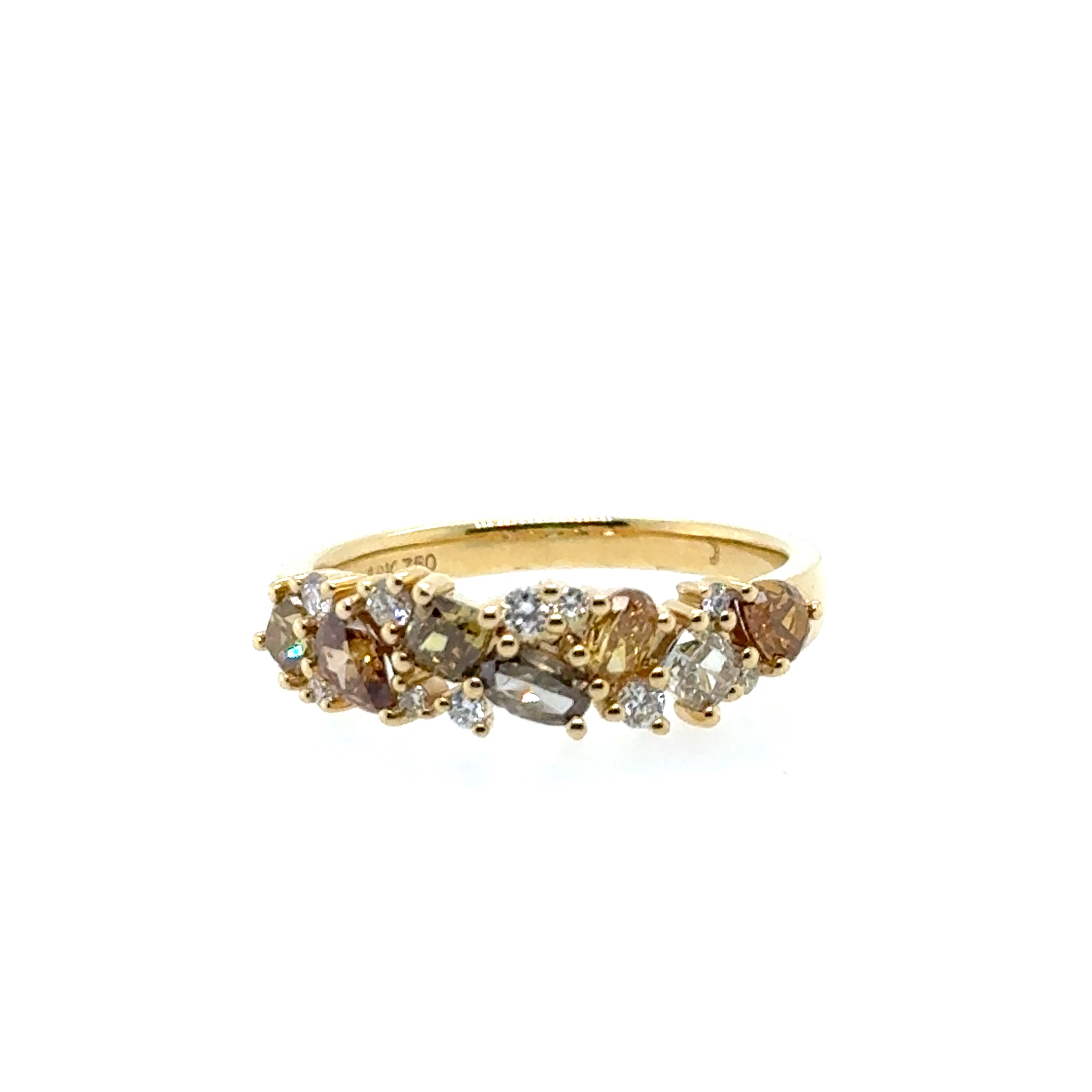 18 Karat Diamond Ring
