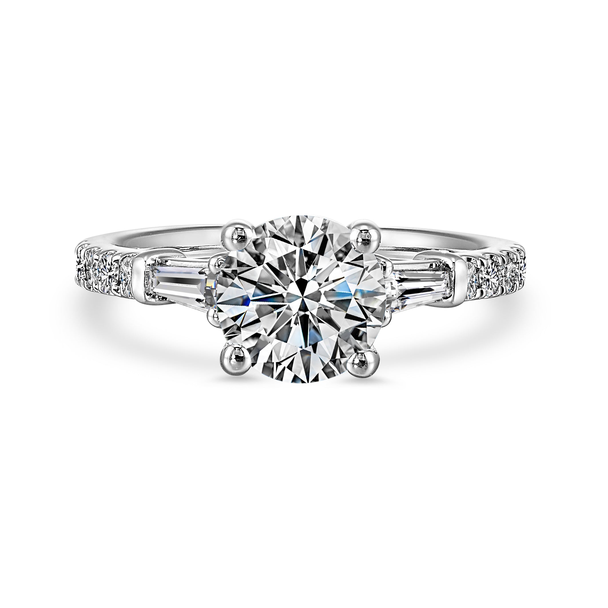 14 Karat Lakehsore Semi-Mount *center stone not included - Gemsone Corp.