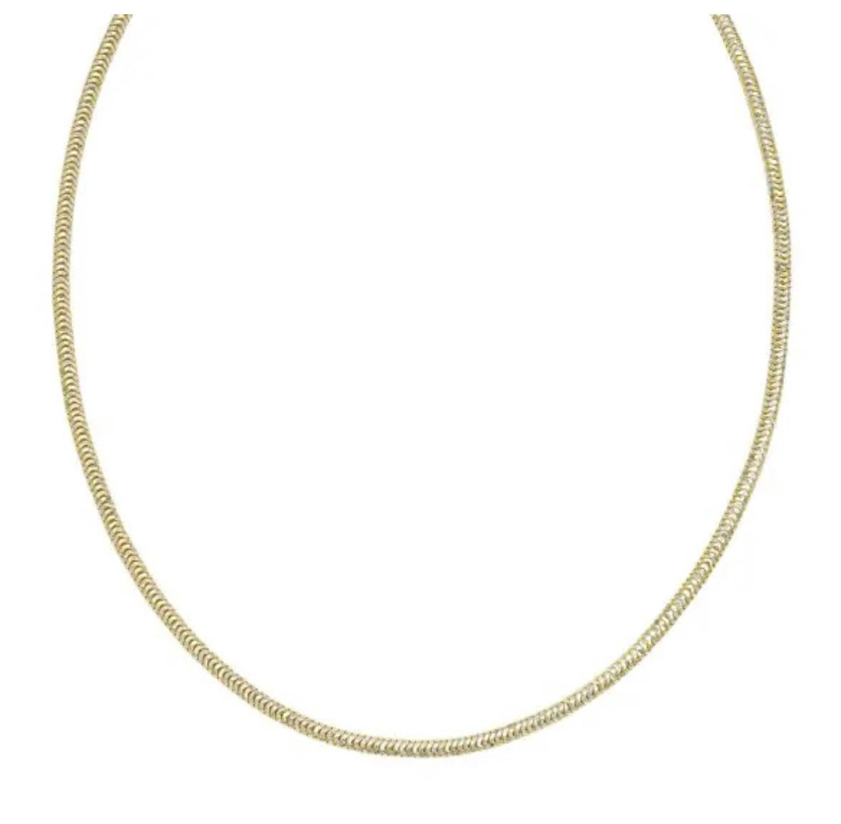 Sterling Silver And Gold Plated Snake Bracelet