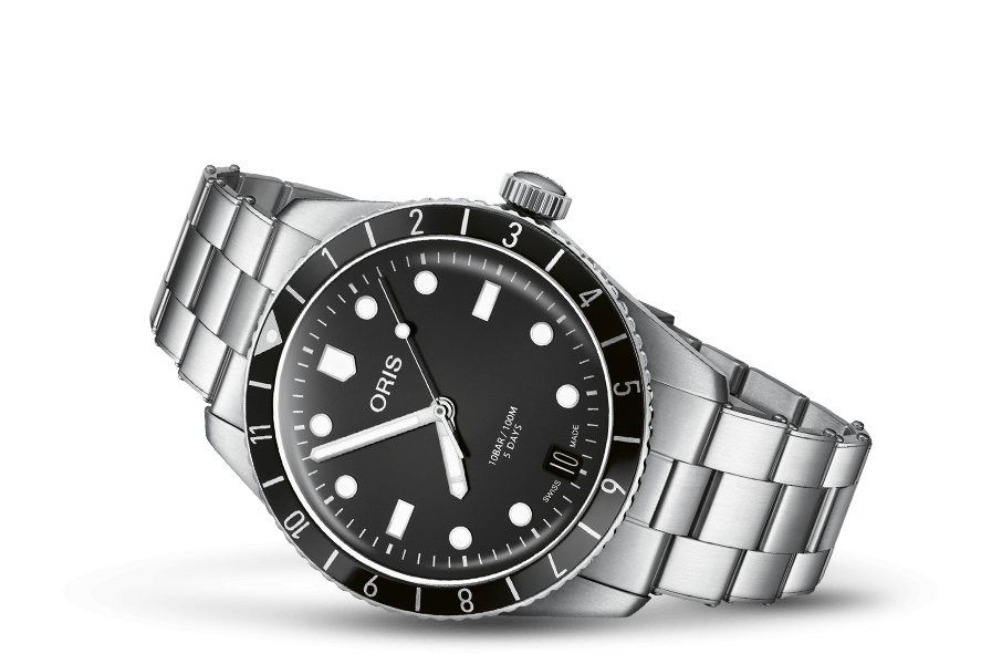 40mm Black Divers Watch - Oris Watches USA, Inc