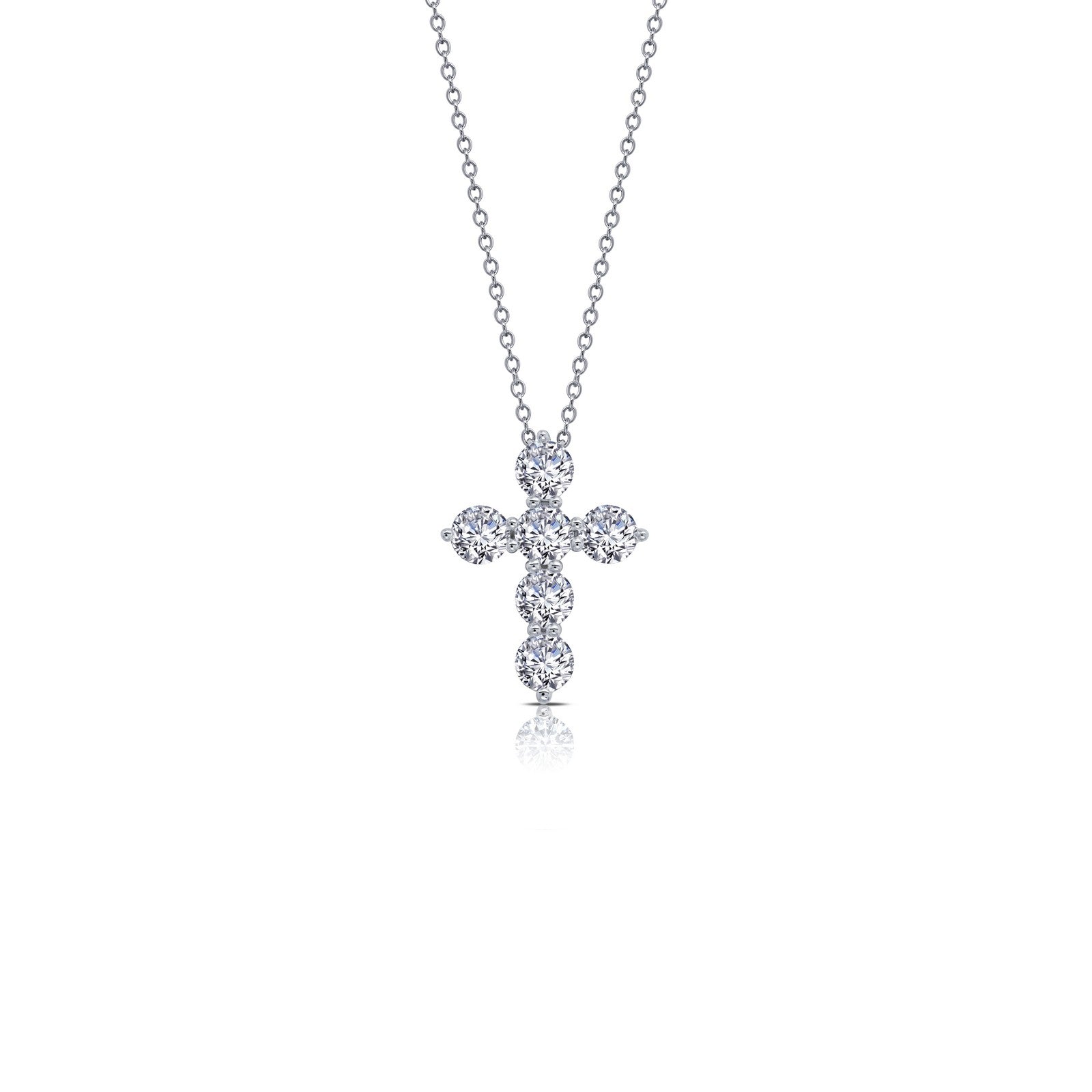Sterling Silver Cubic Zirconias Pendant