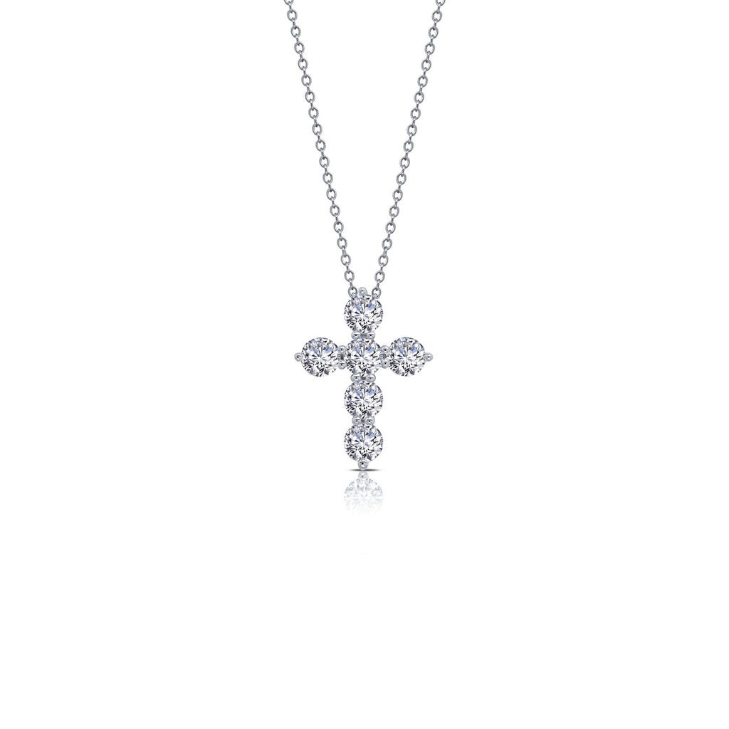 Sterling Silver Cubic Zirconias Pendant