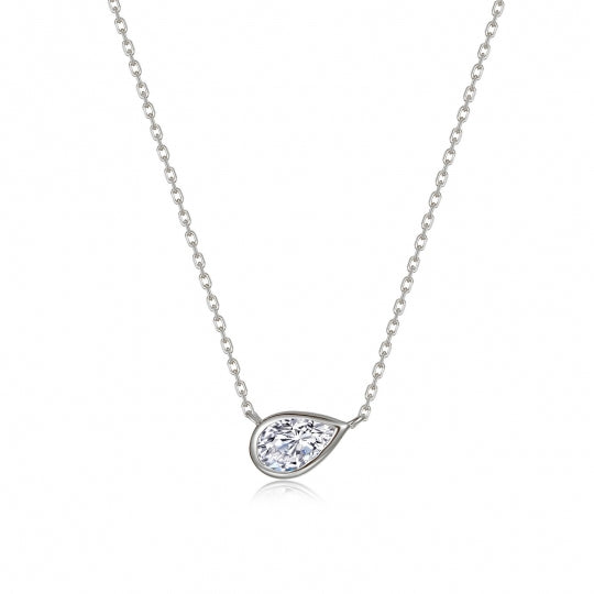 Sterling Silver Cubic Zirconia Pendant - Lafonn