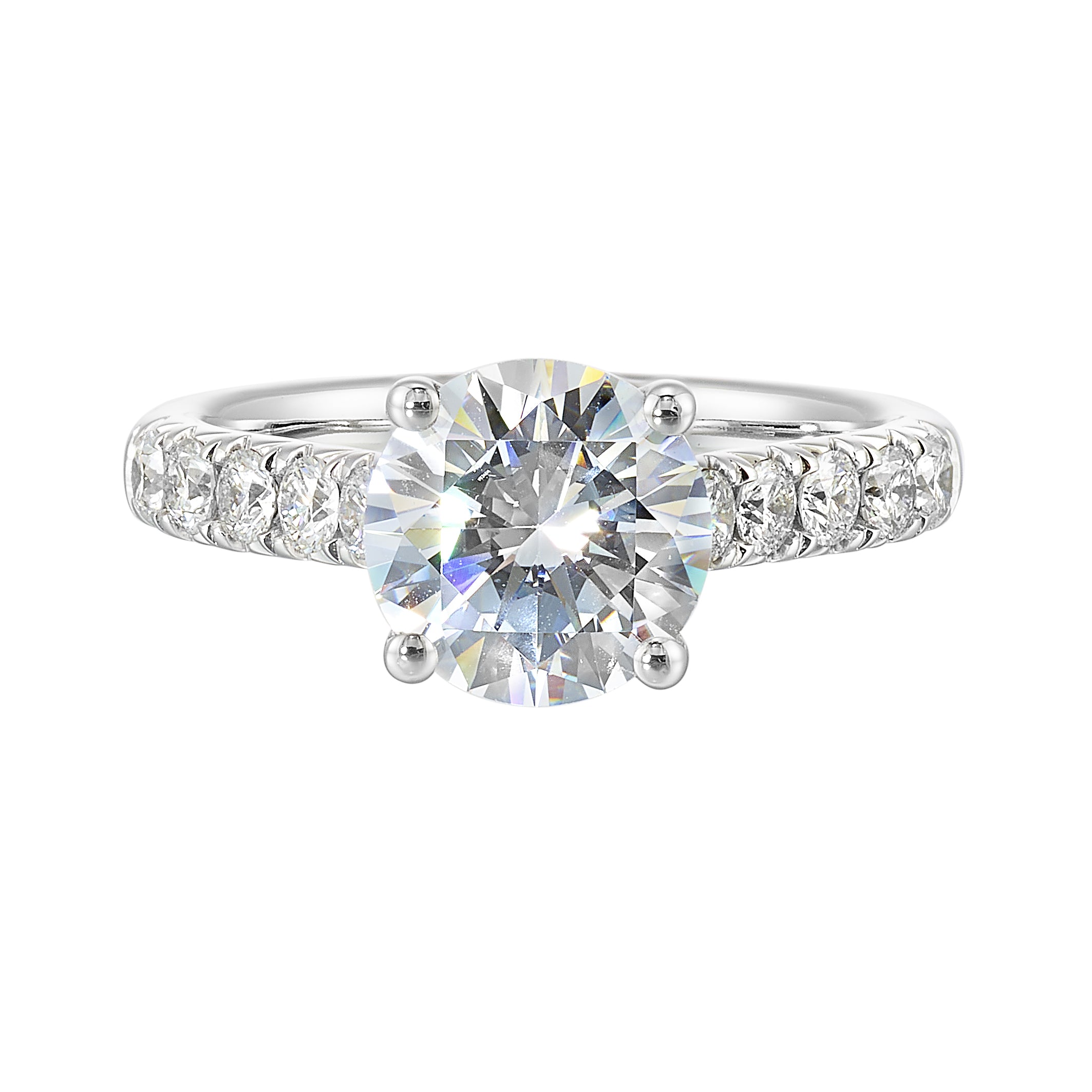 14 Karat Lakeshore Semi-Mount *center stone not included - Gemsone Corp.