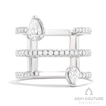 18 Karat Couture Diamond Ring