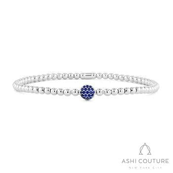 18 Karat Sapphire Bracelet