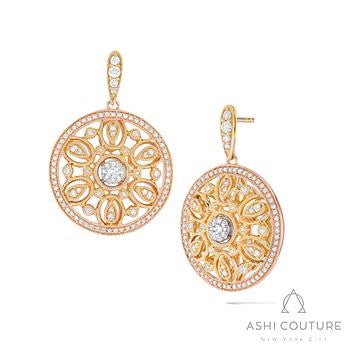 18 Karat Couture Diamond Earrings
