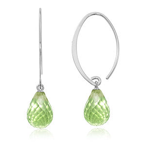 Sterling Silver Peridot Earrings