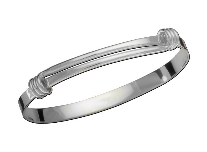 Sterling Silver Bangle, LG Bracelet