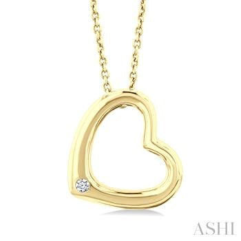 Vermeil Diamond Pendant