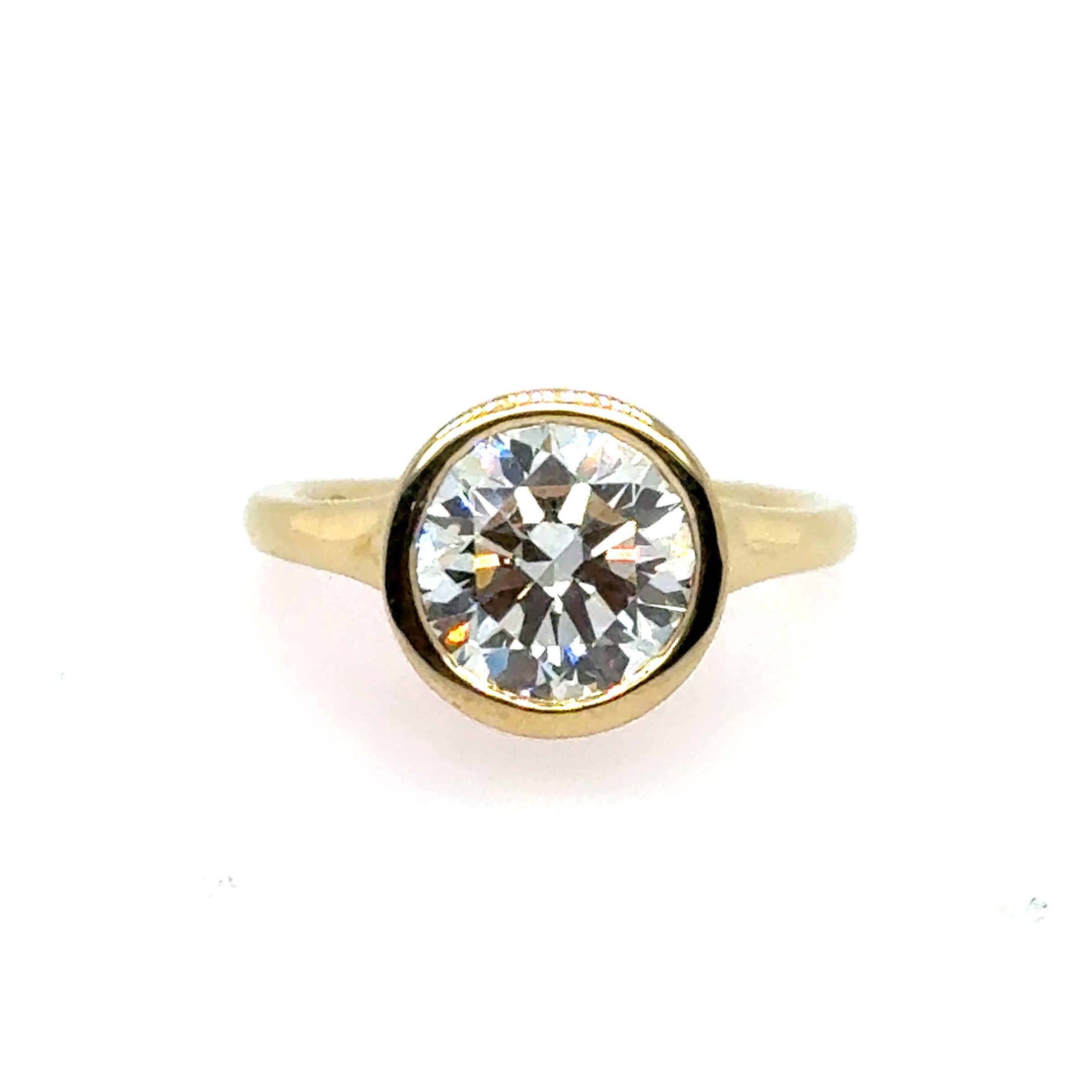 14 Karat Lab Grown Diamond Engagement Ring