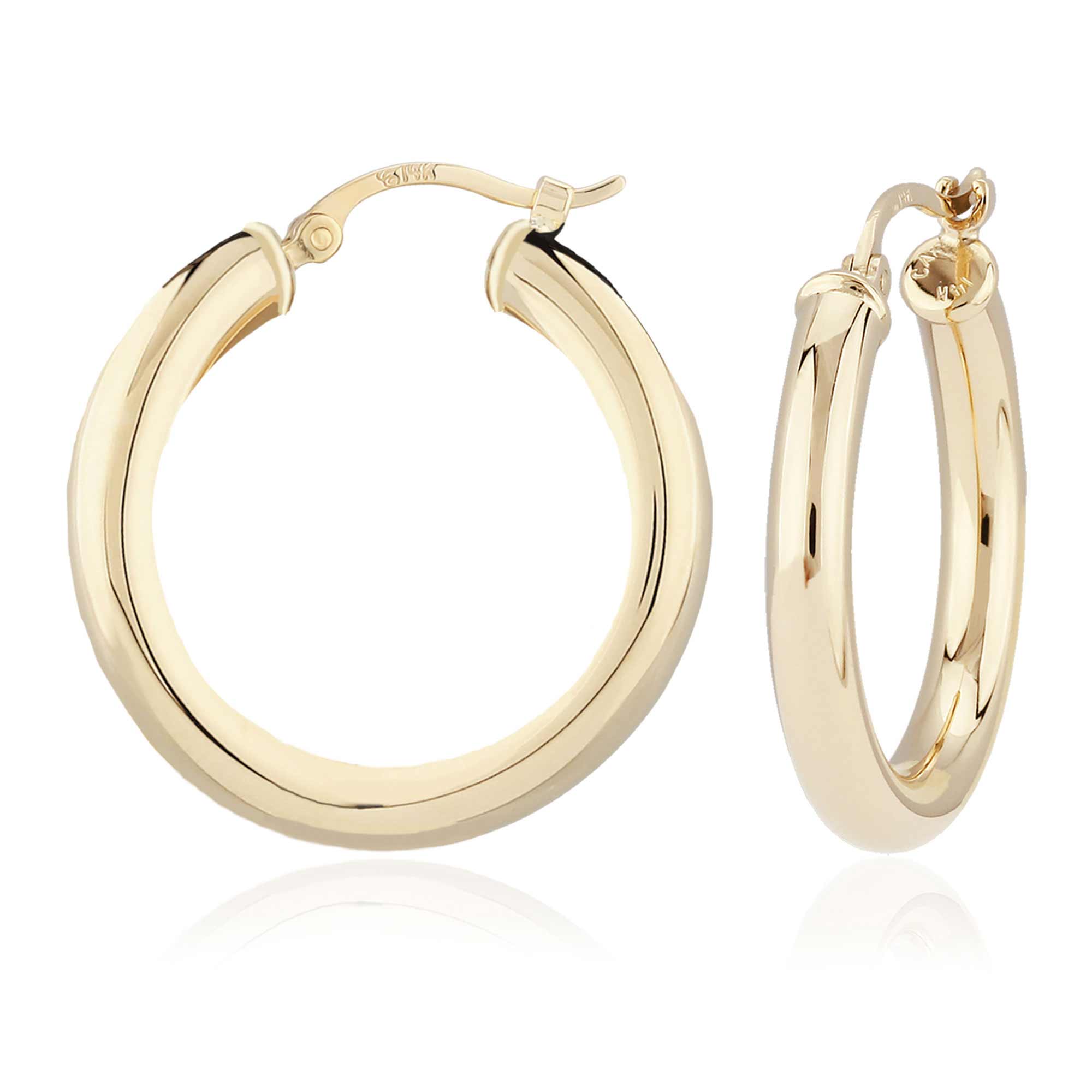 Vermeil Hoop Earrings - Carla