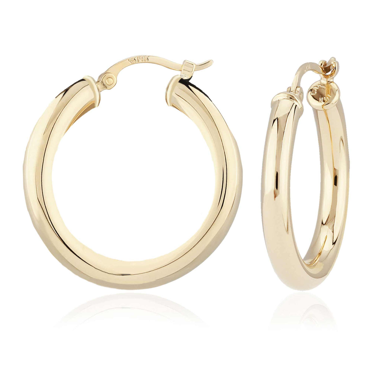 Vermeil Hoop Earrings - Carla