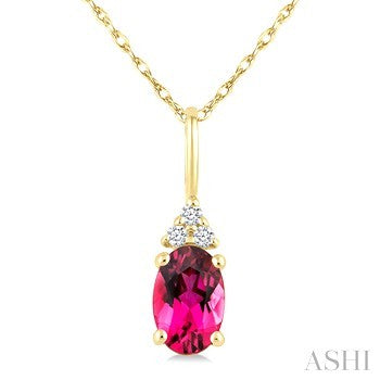 10 Karat Tourmaline Pendant