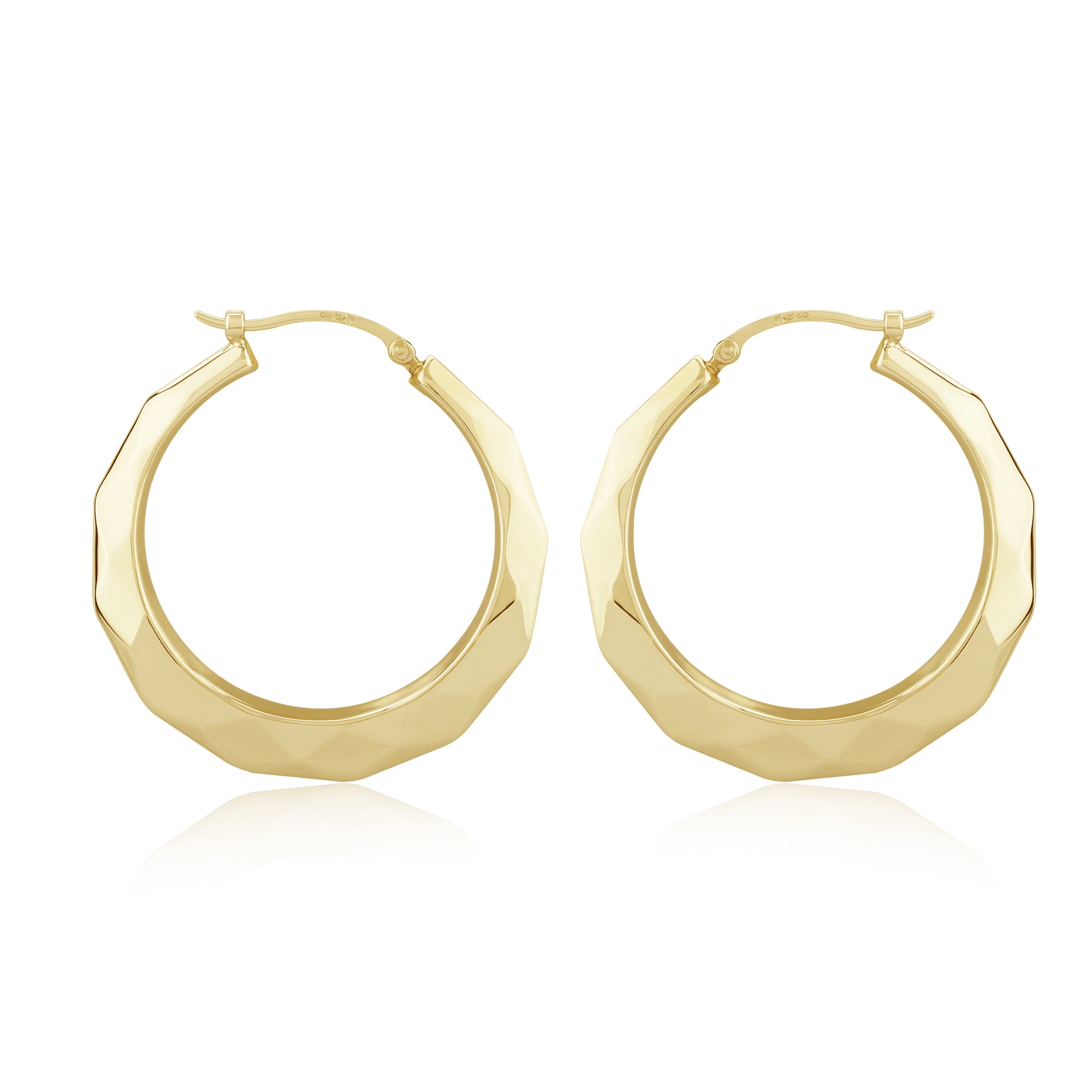 Vermeil Hoop - Carla
