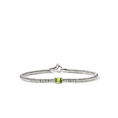 Sterling Silver Peridot Bracelet