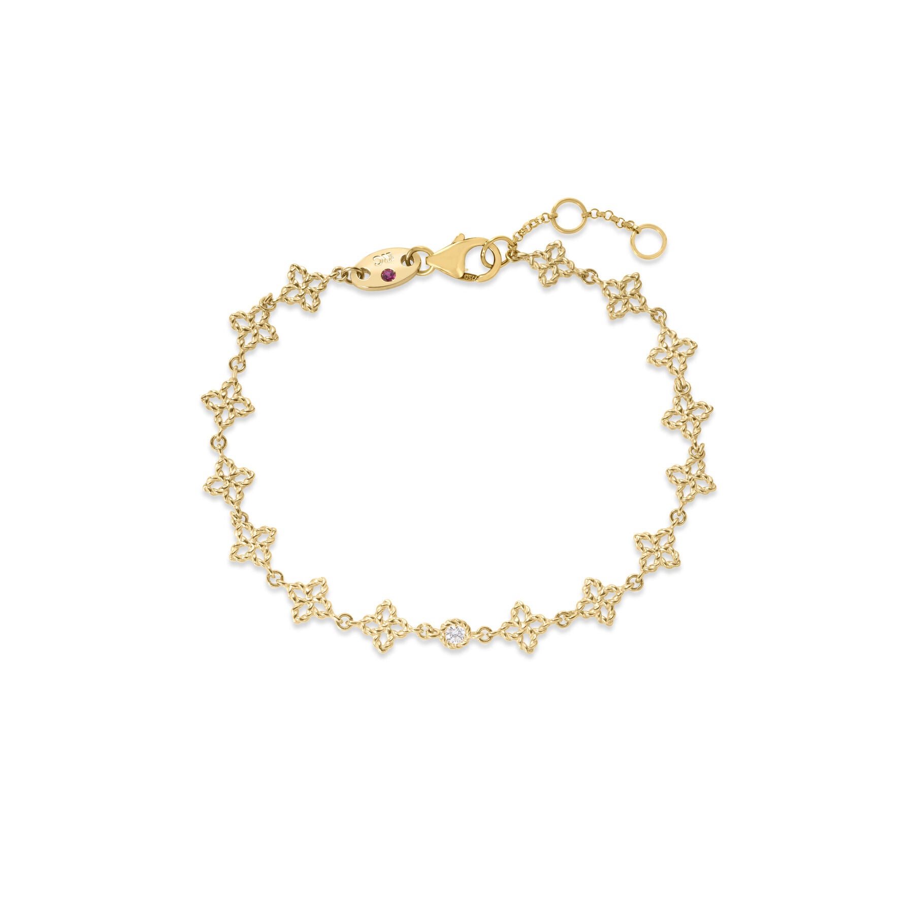 18 Karat Diamond Bracelet