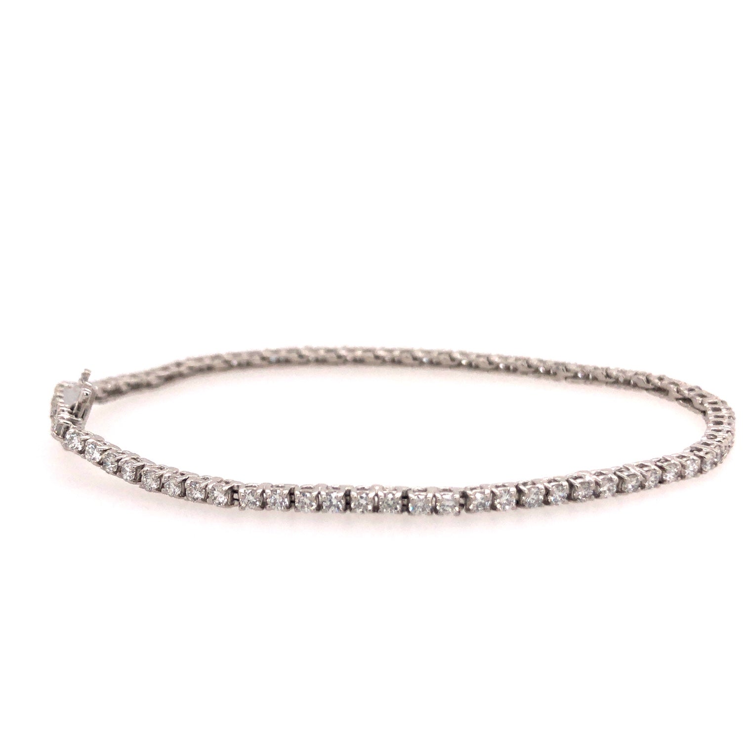 14 Karat Diamond Tennis Bracelet