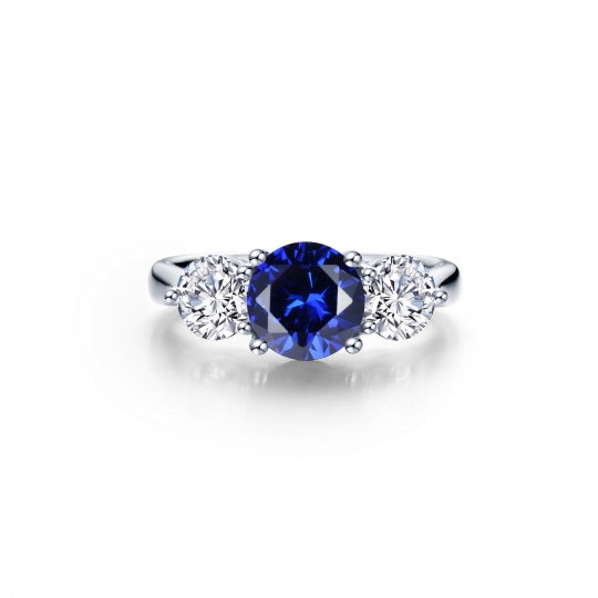 Sterling Silver Cubic Zirconias Ring