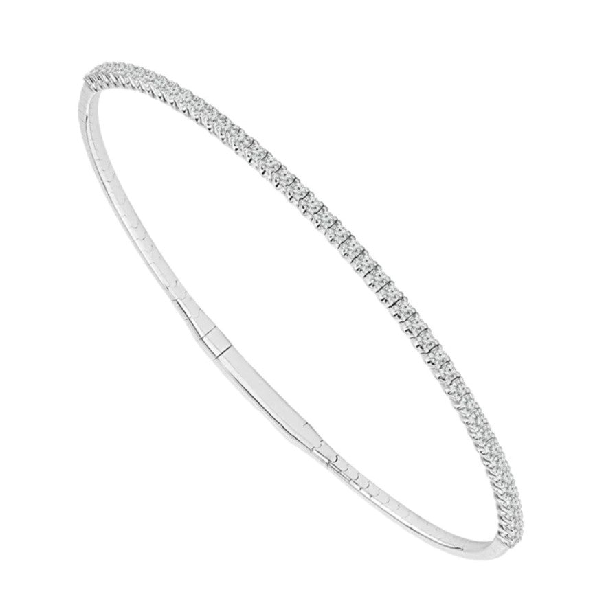 14 Karat Diamond Flexie Bracelet