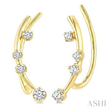 10 Karat Diamond Earrings
