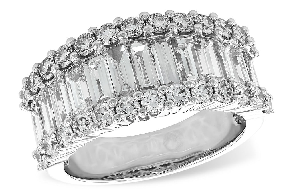 14k White Gold Diamond Fashion Ring