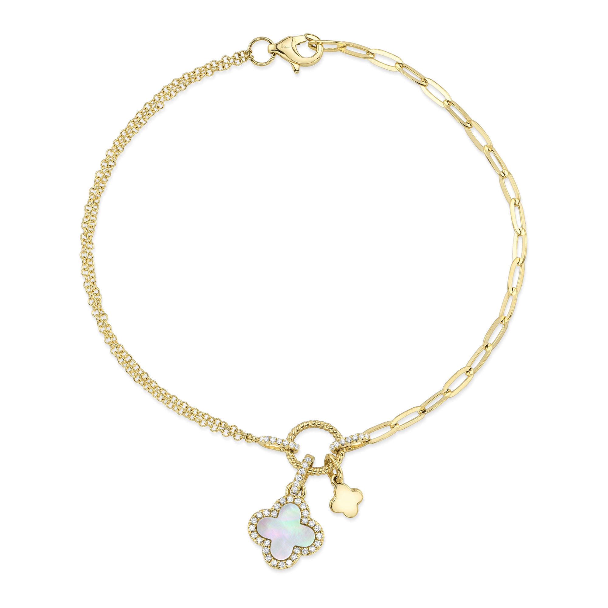 14 Karat Diamond Bracelet