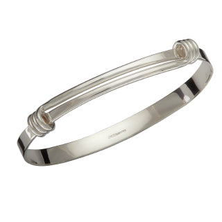 Sterling Silver Bangle, LG Bracelet